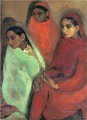 アムリタ シャー ギル インド人 3 人の女の子のグループ